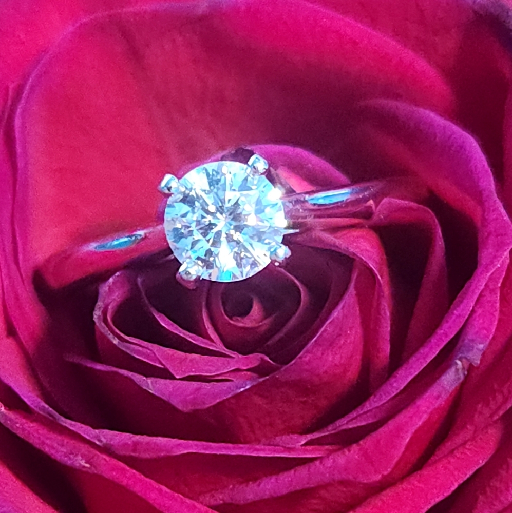 White Gold Diamond Ring